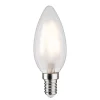 LED stearinlyspære E14 4,5W 2.700K mat