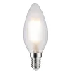LED stearinlyspære E14 5W 2.700K mat dæmpbar