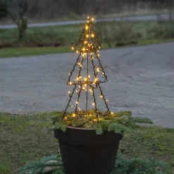 LED udendørs dekoration Light Tree Foldy, højde 50 cm