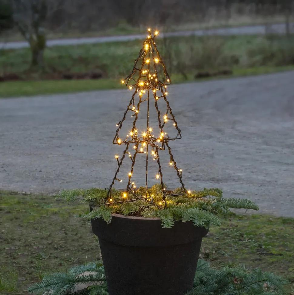 LED udendørs dekoration Light Tree Foldy, højde 50 cm