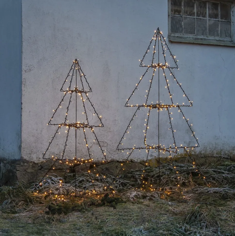 LED udendørs dekoration Light Tree Foldy, højde 135 cm