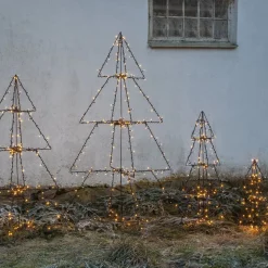 LED udendørs dekoration Light Tree Foldy, højde 135 cm