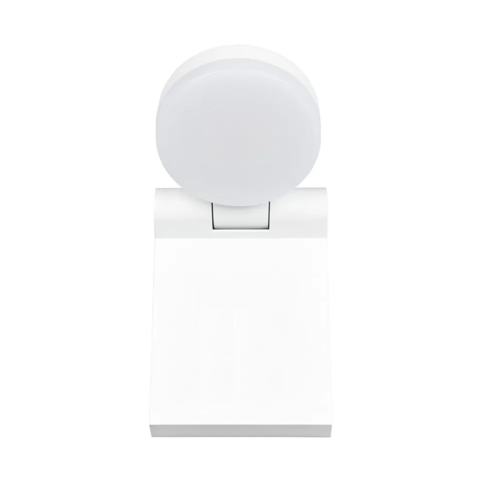 LED udendørs væglampe Adour, mat hvid, kipbar, CCT, IP44