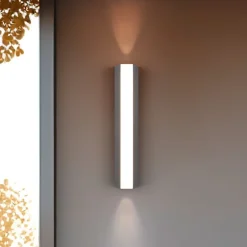 LED udendørs væglampe Marne, højde 30 cm, up- og downlight