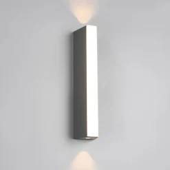 LED udendørs væglampe Marne, højde 30 cm, up- og downlight