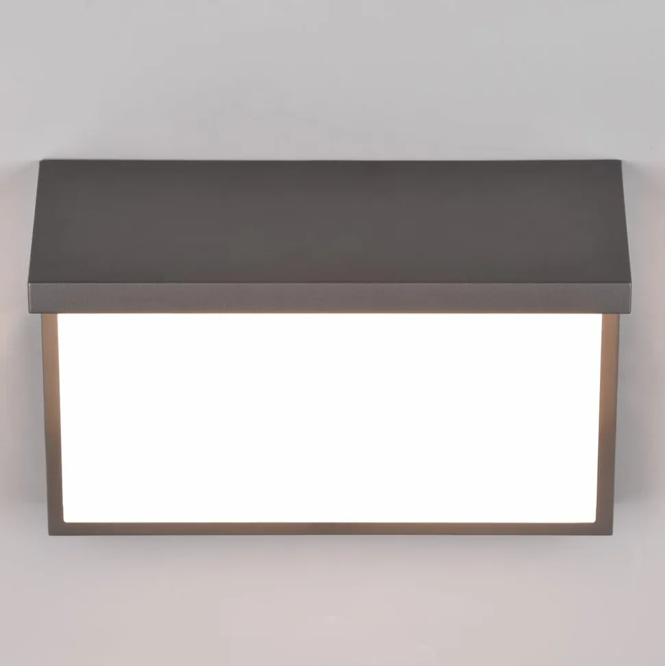 LED udendørs væglampe Nestos, bevægelsessensor, IP54