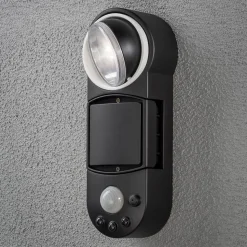 LED udendørs væglampe Prato batteridrevet, 10 cm