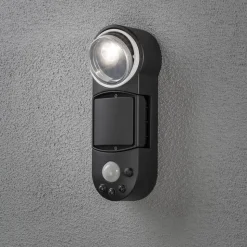 LED udendørs væglampe Prato batteridrevet, 10 cm
