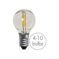 LED udskiftningspære E10 0,5W klar 23-55VAC/DC 3xSet