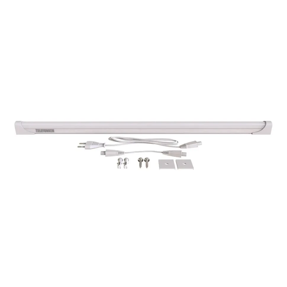 LED underskabslampe Hebe, hvid, længde 57 cm