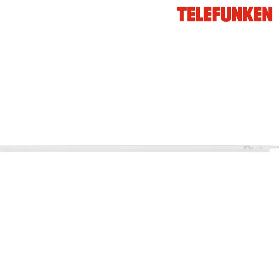 LED underskabslampe Hephaistos, hvid, længde 117 cm