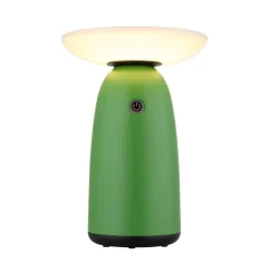 LED-bordlampe 36625, grøn, metal, 23 cm, dæmpbar