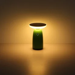 LED-bordlampe 36625, grøn, metal, 23 cm, dæmpbar