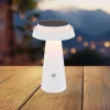LED-bordlampe 36624, hvid, genopladeligt batteri, CCT, IP54, dæmpbar