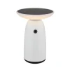 LED-bordlampe 36625, hvid, metal, 23 cm, dæmpbar