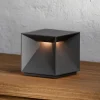 LED-bordlampe med batteri Nutalis, grafitgrå, IP54, dæmpbar