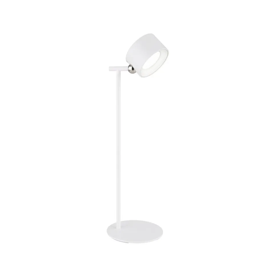 LED-bordlampe med batteri Jorje CCT 4 i 1 hvid