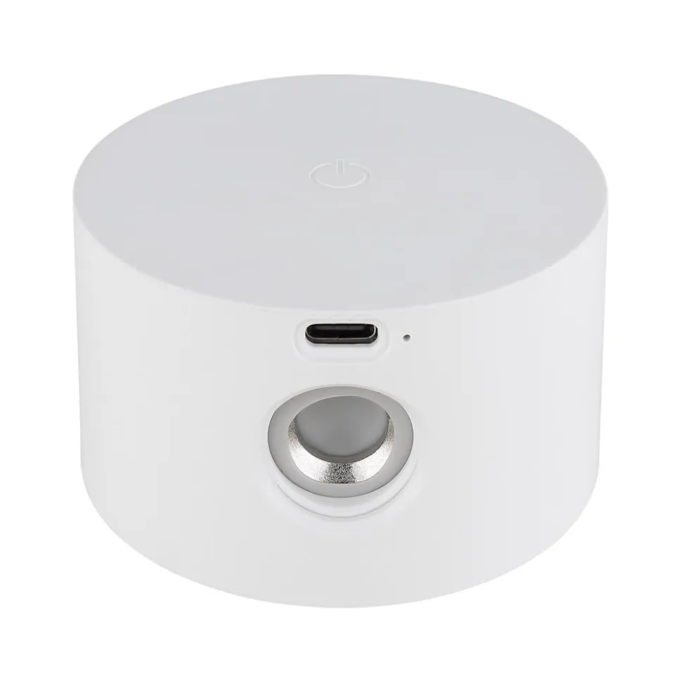 LED-bordlampe med batteri Jorje CCT 4 i 1 hvid