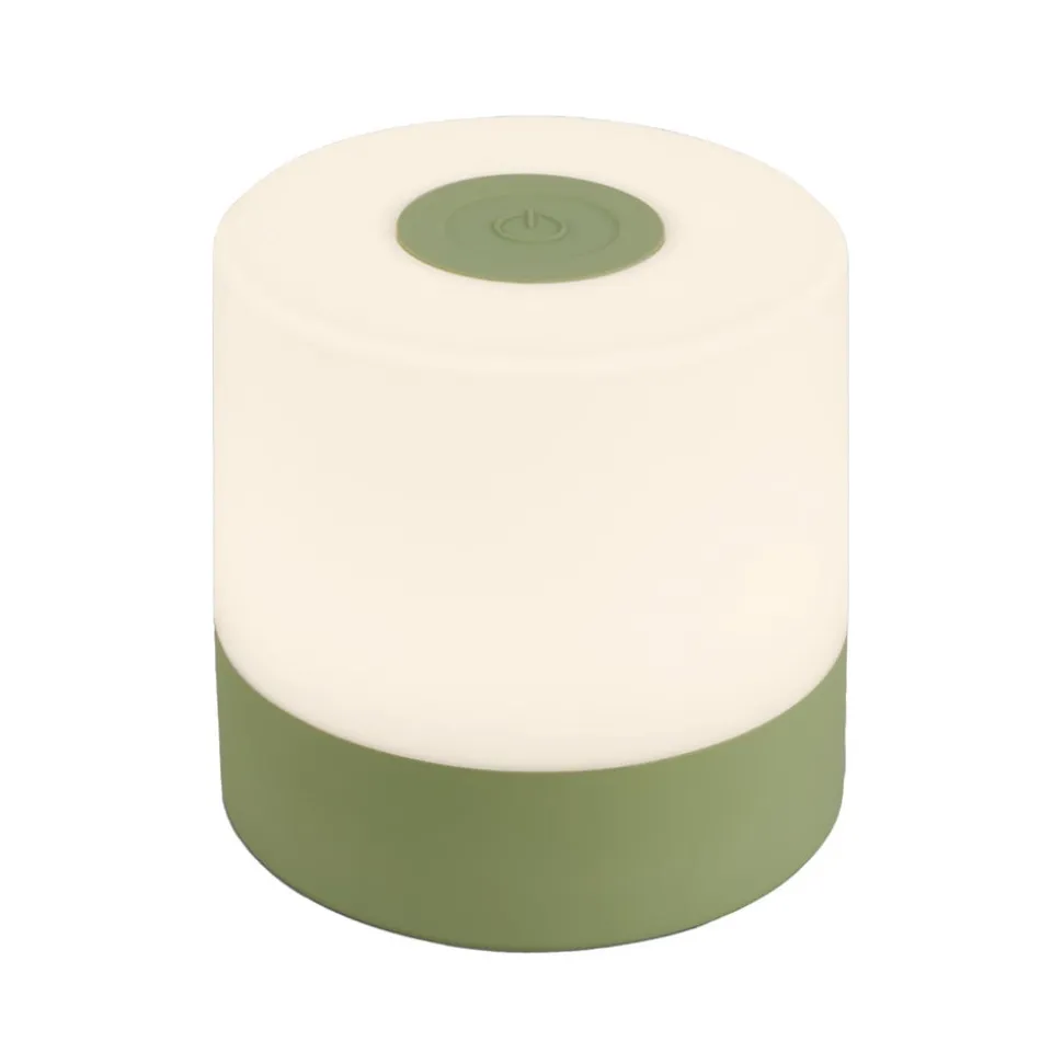LED-bordlampe Smal, grøn, 2.700K, dæmpbar