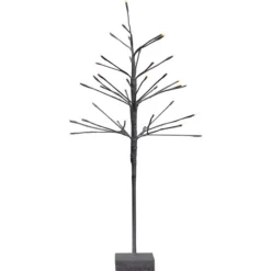 LED-dekorationstræ Snefrosttræ IP20 Højde 90 cm