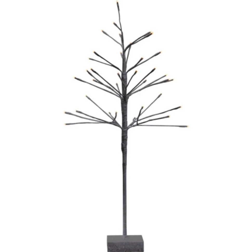 LED-dekorationstræ Snefrosttræ IP20 Højde 90 cm