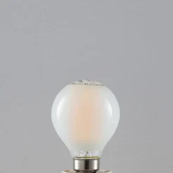 LED-dråbepære E14 4 W 2.700 K mat dæmpes, 2 stk