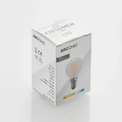 LED-dråbepære E14 4 W 2.700 K mat dæmpes, 3 stk
