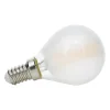 LED-dråbepære E14 4,5 W mat 2.700 K kan dæmpes