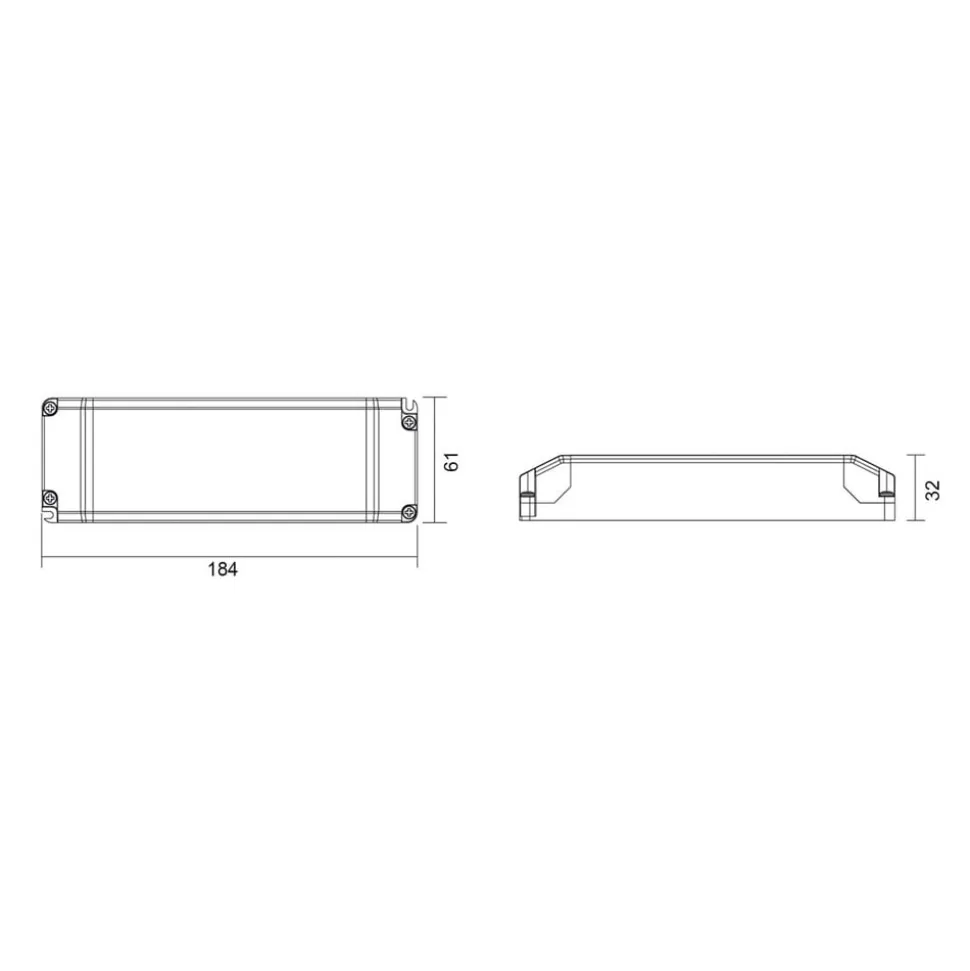 LED-driver Basic, CV, Q8H-12-75W