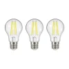 LED-filament E27 3,8 W 3.000 K 806 lm klar, 3 stk