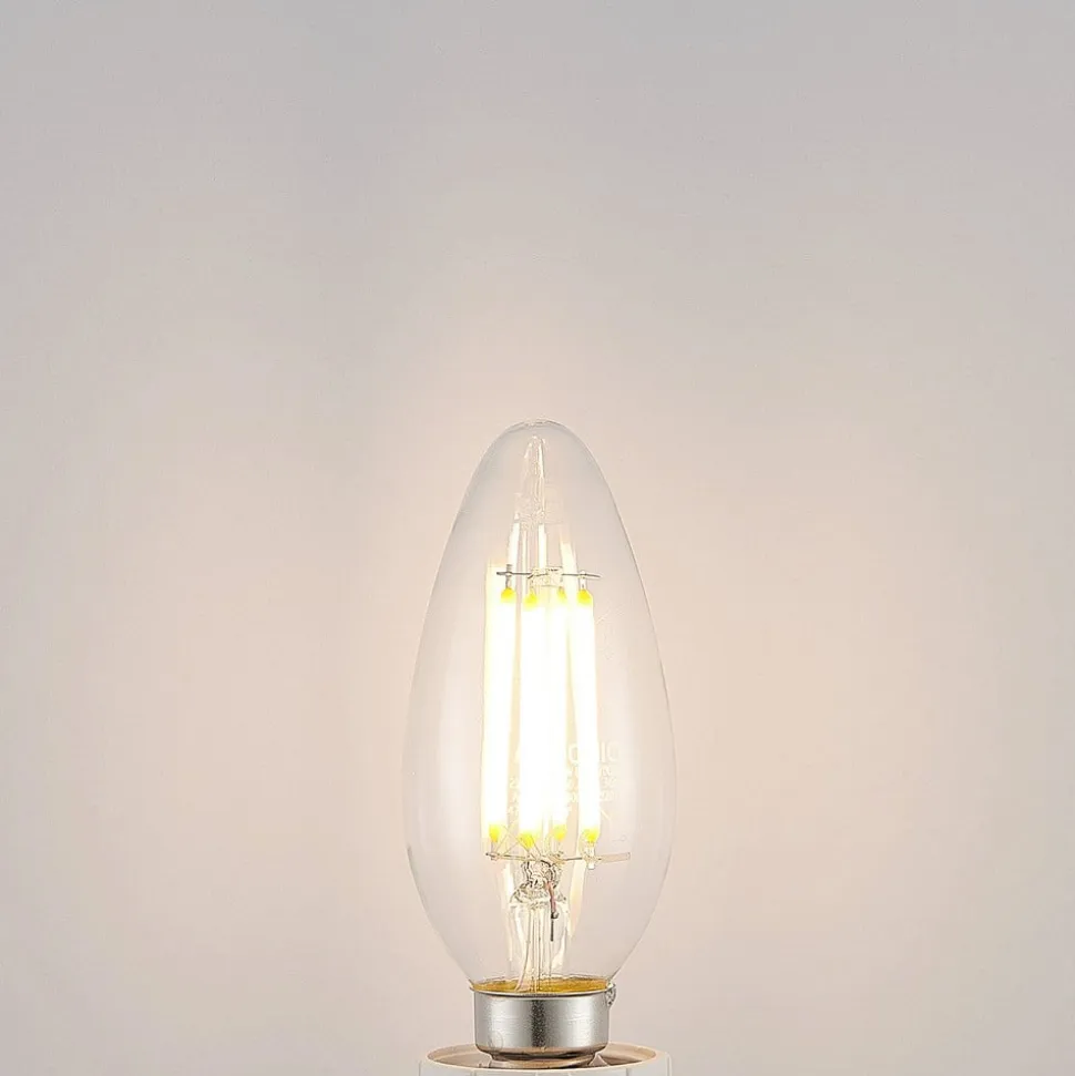 LED-filamentpære E14 4 W 827 3-trins-dæmper, 3 stk