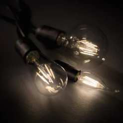 LED-filamentpære E27 8 W kontaktdæmper 2.700 K