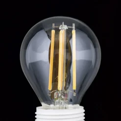 LED-filamentpære E14 G45 klar 6W 827 720lm dæmpbar