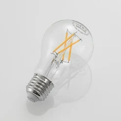 LED-filamentpære E27 4W 2.700K glødetråd, dæmpbar, klar