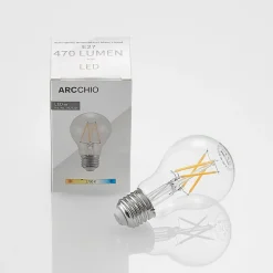 LED-filamentpære E27 4W 2.700K glødetråd, dæmpbar, klar