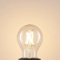 LED-filamentpære E27 4W 2.700K glødetråd, dæmpbar, klar