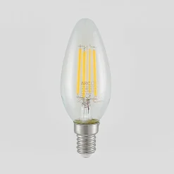 LED-filamentpære E14 4W 2.700K 3-trins dæmper