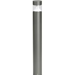LED-gadelampe 2295, antracit/klar