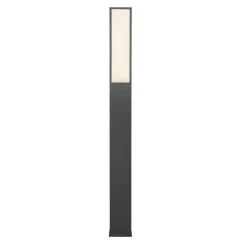 LED-gadelampe Fuerte, antracit, aluminium, IP54