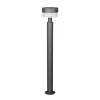 LED-gadelampe Mackenzie, højde 95 cm, antracit, støbt aluminium