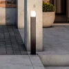 LED-gadelampe OOL-50018, aluminium, højde 80 cm