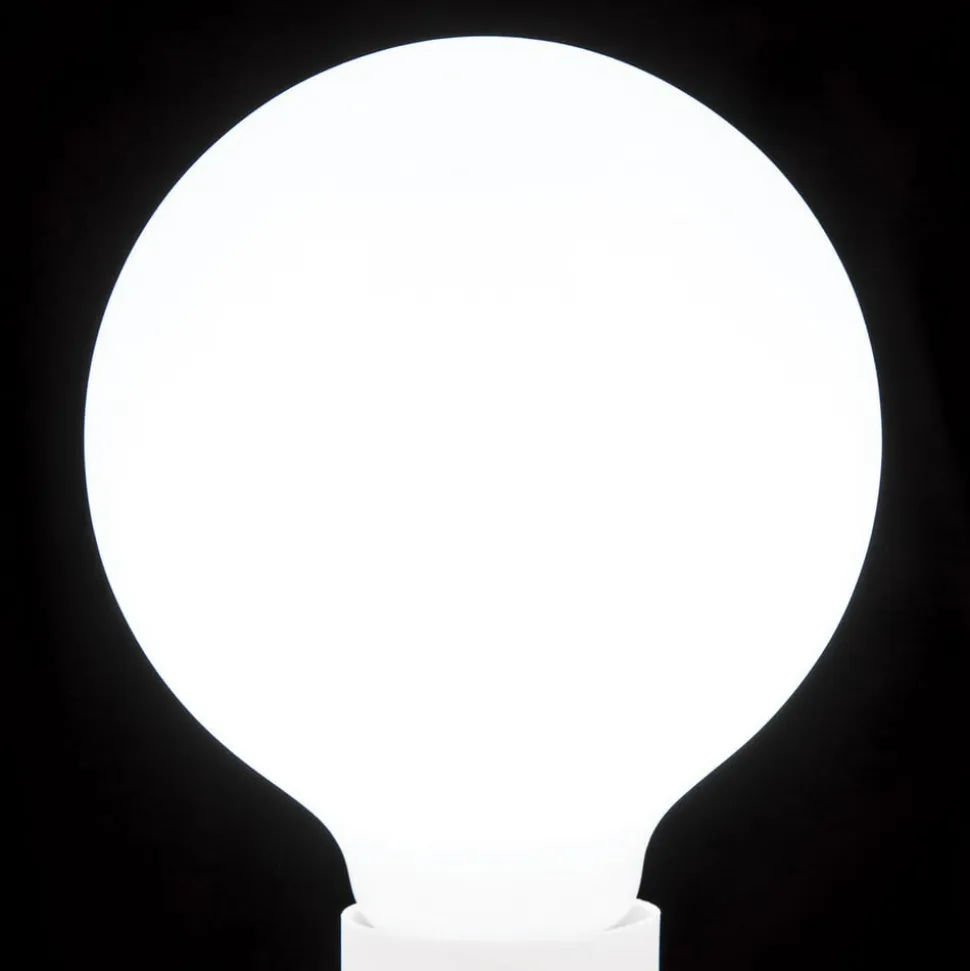 LED-globepære E27 8 W G95 2.700 K opal, kan dæmpes