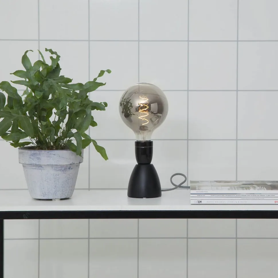 LED-globepære E27 2 W G125 Decoled Spiral Smoke
