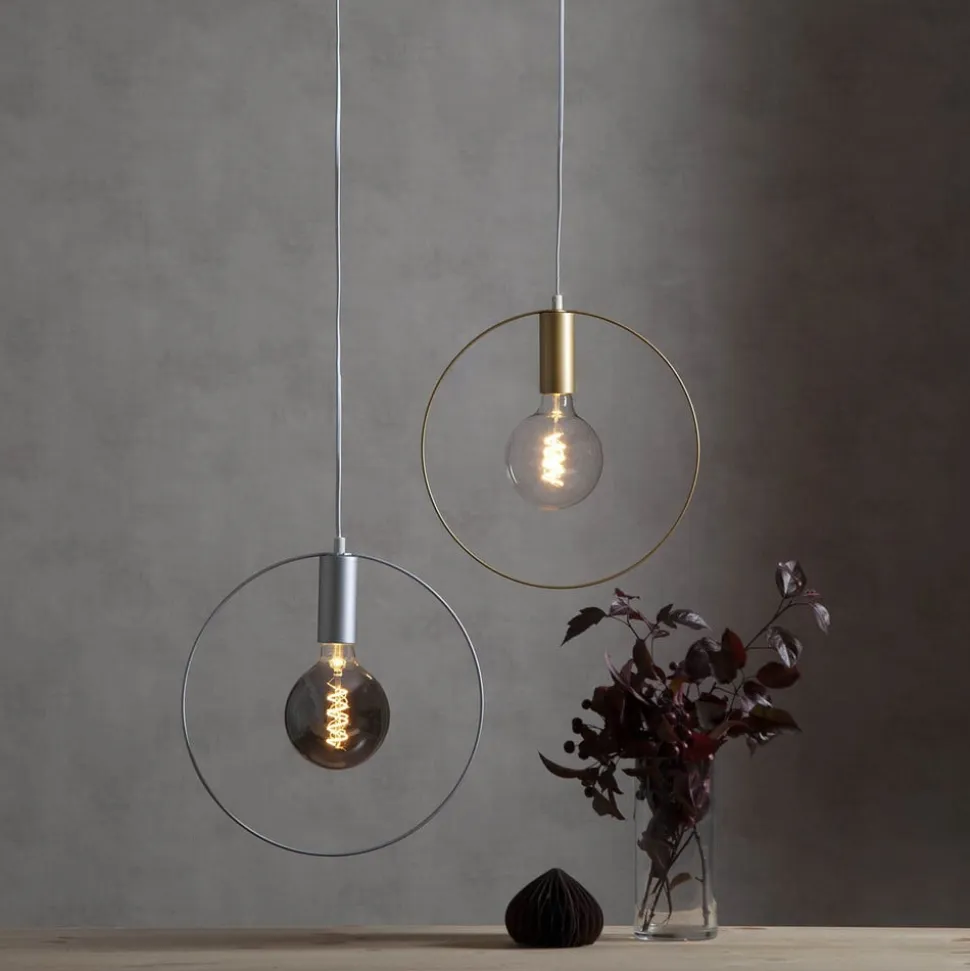 LED-globepære E27 2 W G125 Decoled Spiral Smoke