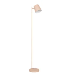LED-gulvlampe Blake, sand, metal, dæmpbar
