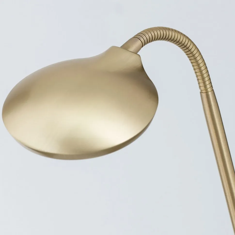 LED-gulvlampe Cobra med jsuterbar lysfarve
