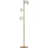 LED-gulvlampe Dome hvid