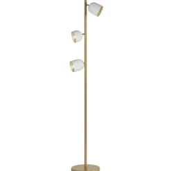 LED-gulvlampe Dome hvid