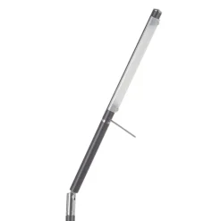 LED-gulvlampe Filigran, sort, dæmpbar, justerbar