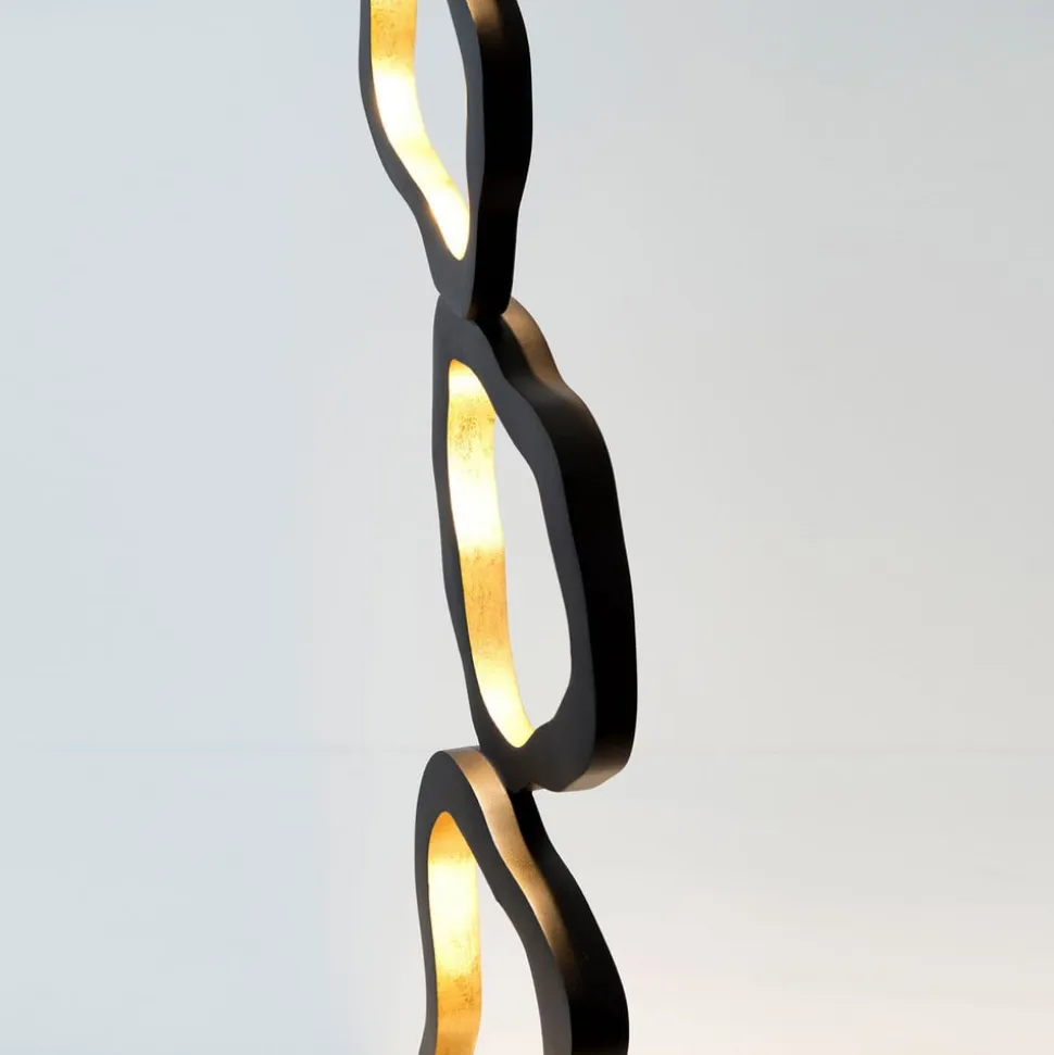 LED-gulvlampe Infernale, fem pærer